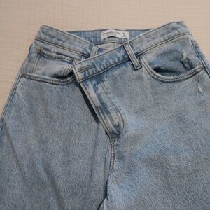 Abercrombie & Fitch Light Blue High Rise Jeans